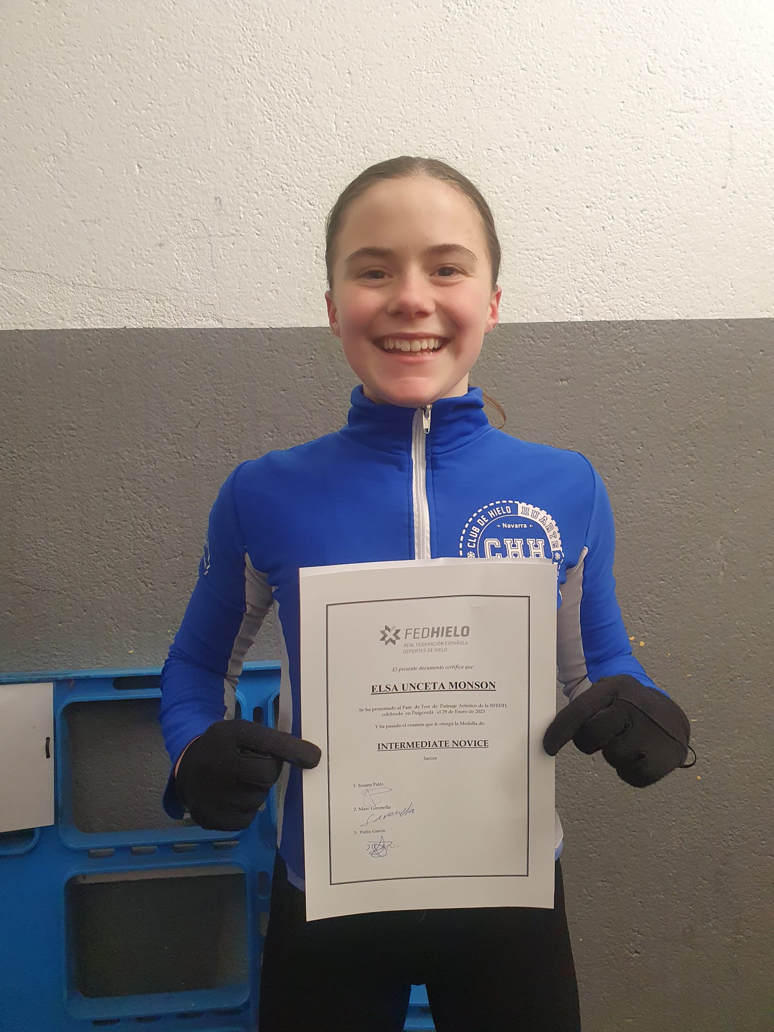 Elsa Unceta - Patinaje Art&iacute;stico